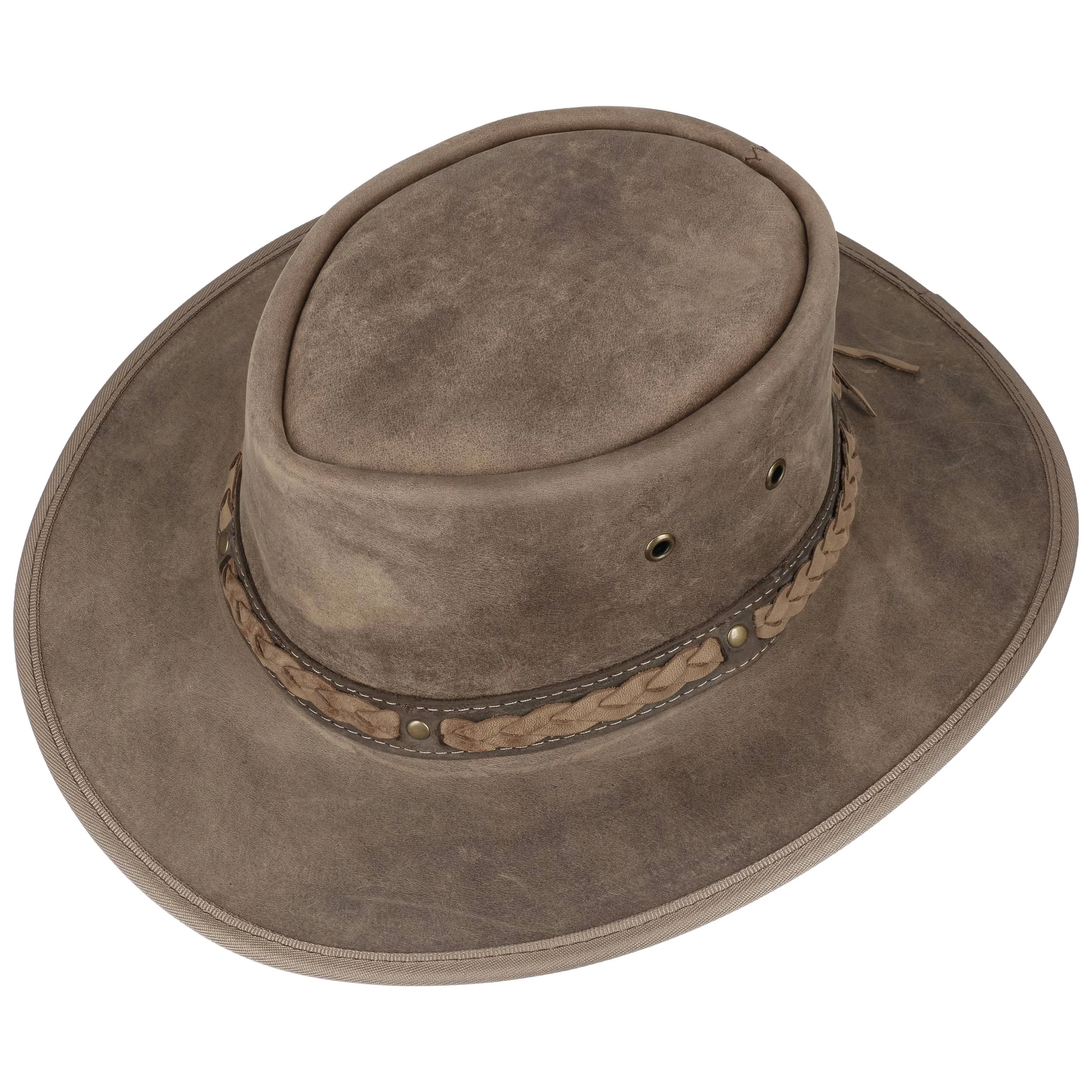 Squashy Bronco Lederhut By BARMAH 4 Squashy Bronco Lederhut By BARMAH – Bild 2