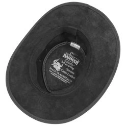 Squashy Outback Lederhut By BARMAH -Stetson Speichern Squashy Outback Lederhut by BARMAH schwarz.34418 2rf4