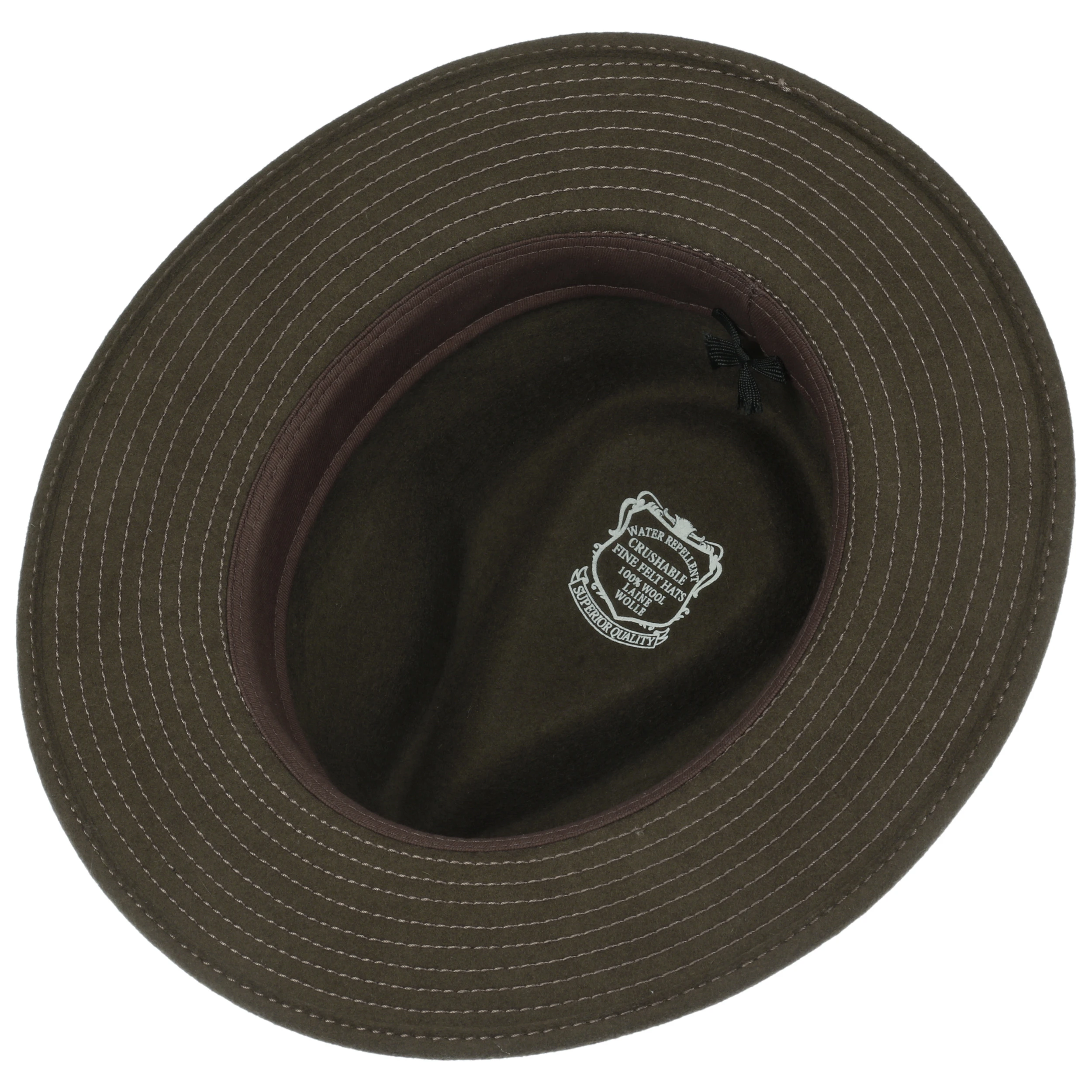 Stitched Brim Traveller Wollhut By Lierys 4 Stitched Brim Traveller Wollhut By Lierys – Bild 2