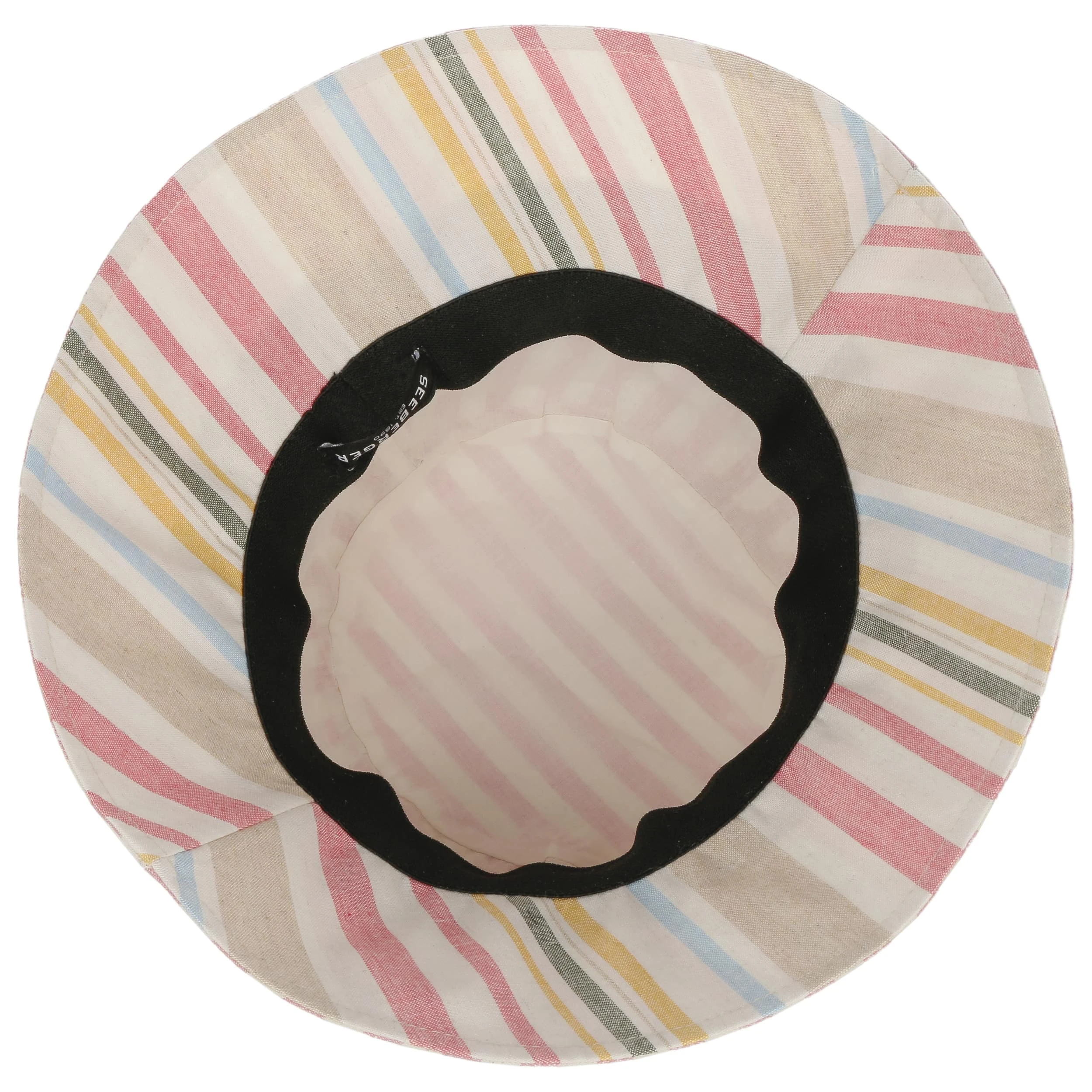 Stripe Bucket Baumwollhut By Seeberger 6 Stripe Bucket Baumwollhut By Seeberger - Image 4
