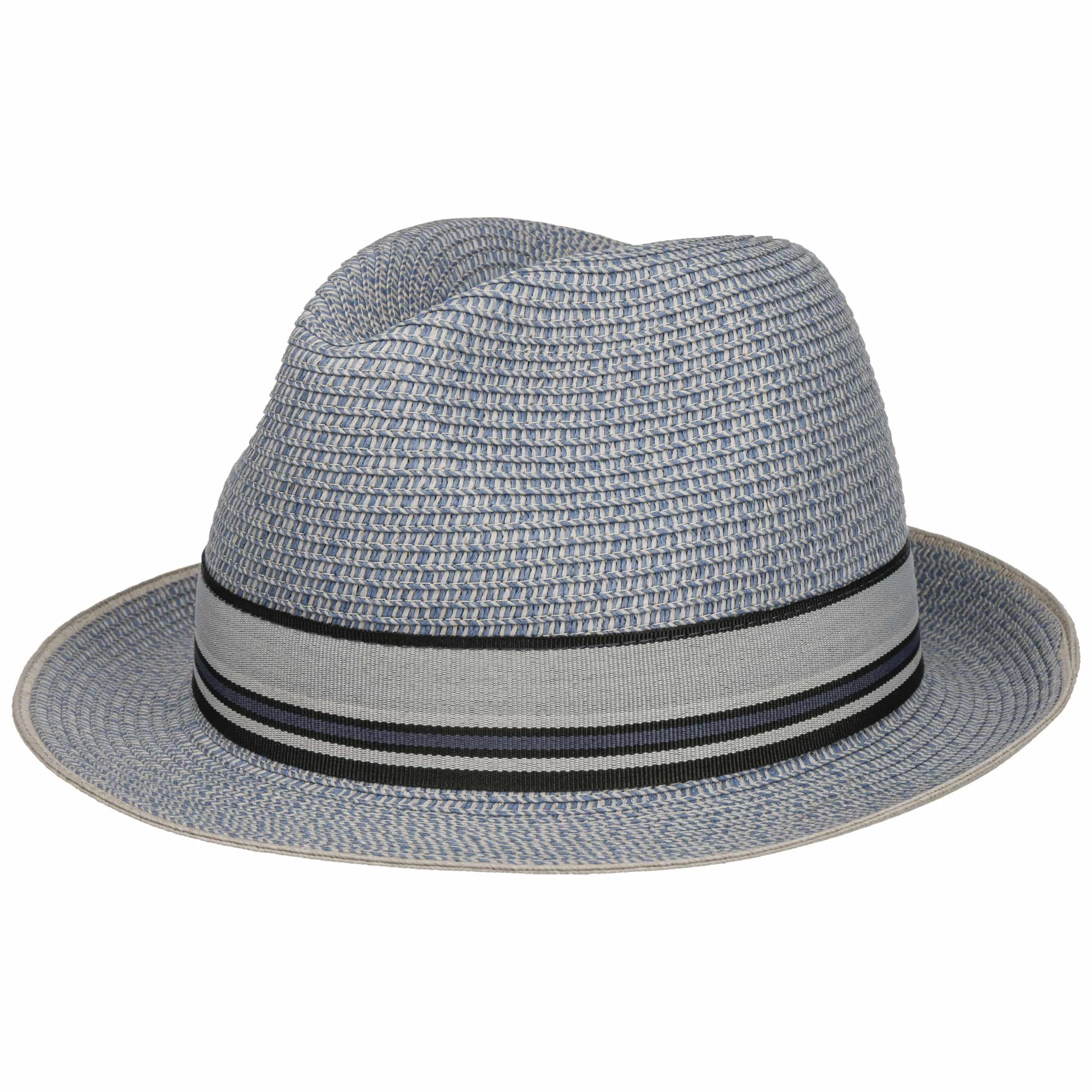 Hutshopping Striped Band Fedora Strohhut 6 Hutshopping Striped Band Fedora Strohhut – Bild 4