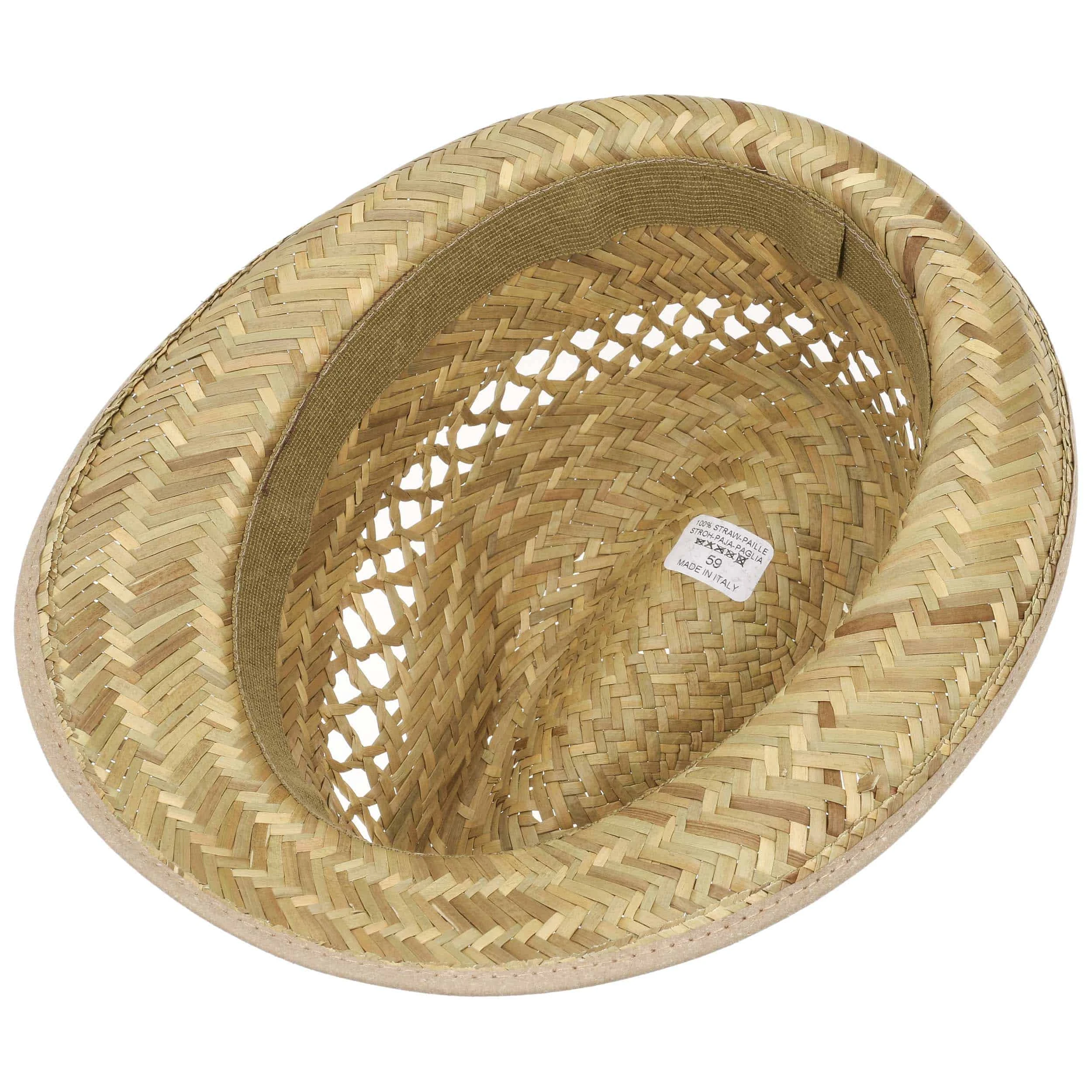 Striped Ribbon Trilby Strohhut By Lipodo 4 Striped Ribbon Trilby Strohhut By Lipodo – Bild 2