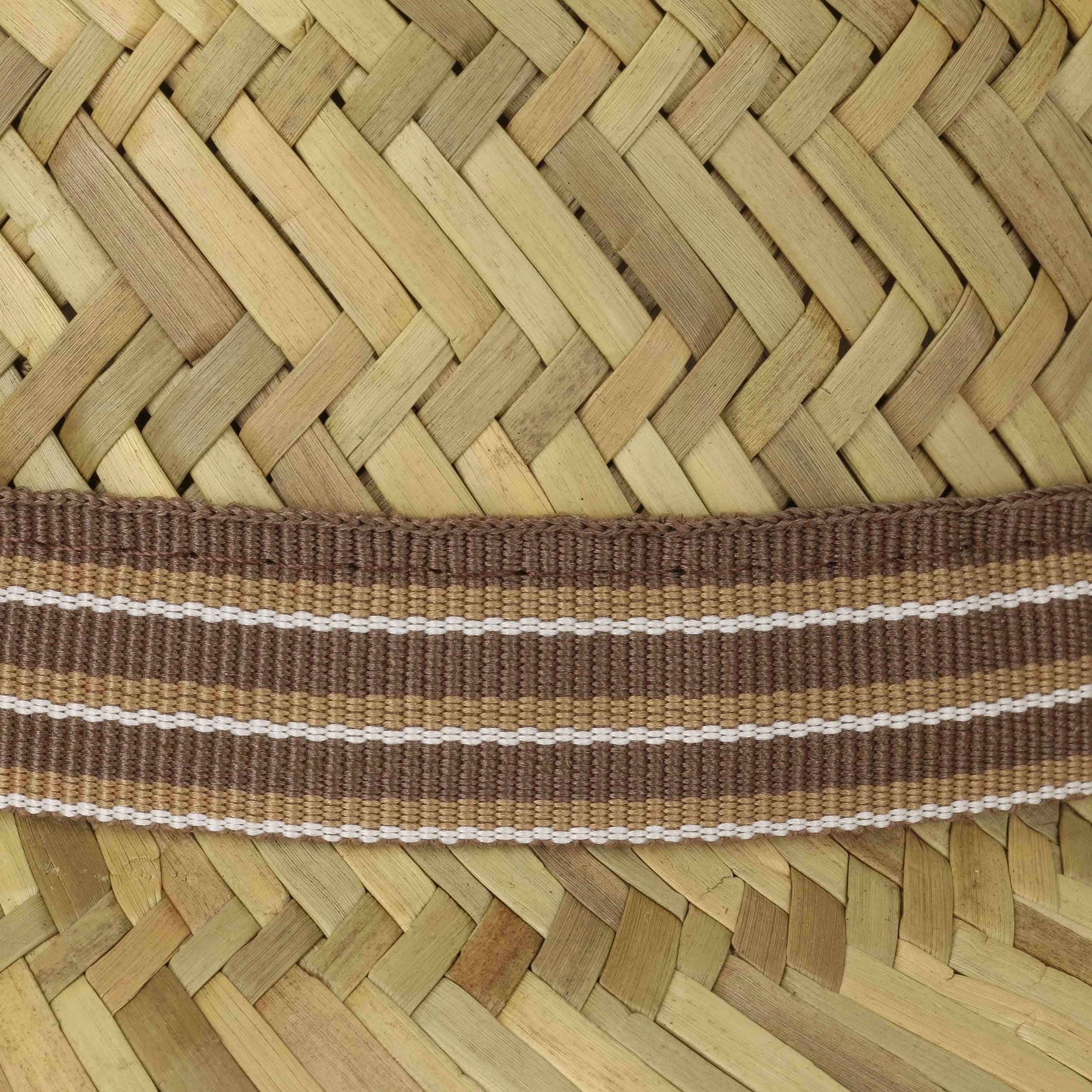 Striped Ribbon Trilby Strohhut By Lipodo 5 Striped Ribbon Trilby Strohhut By Lipodo – Bild 3