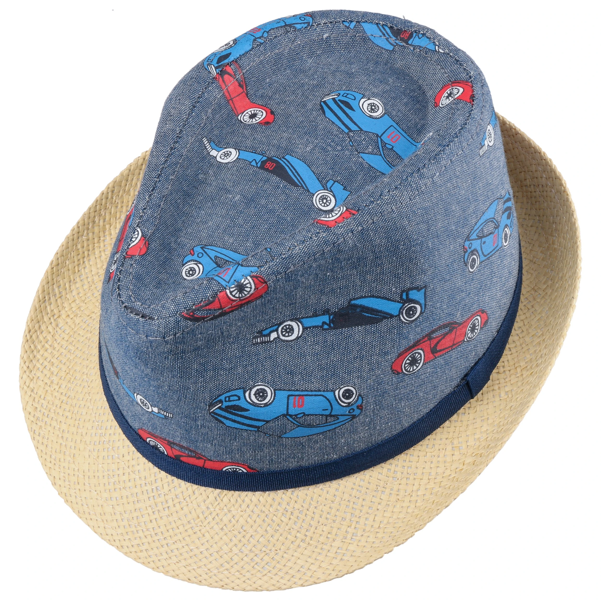 SuperCars Strohtrilby Kinderhut By Döll 3 SuperCars Strohtrilby Kinderhut By Döll