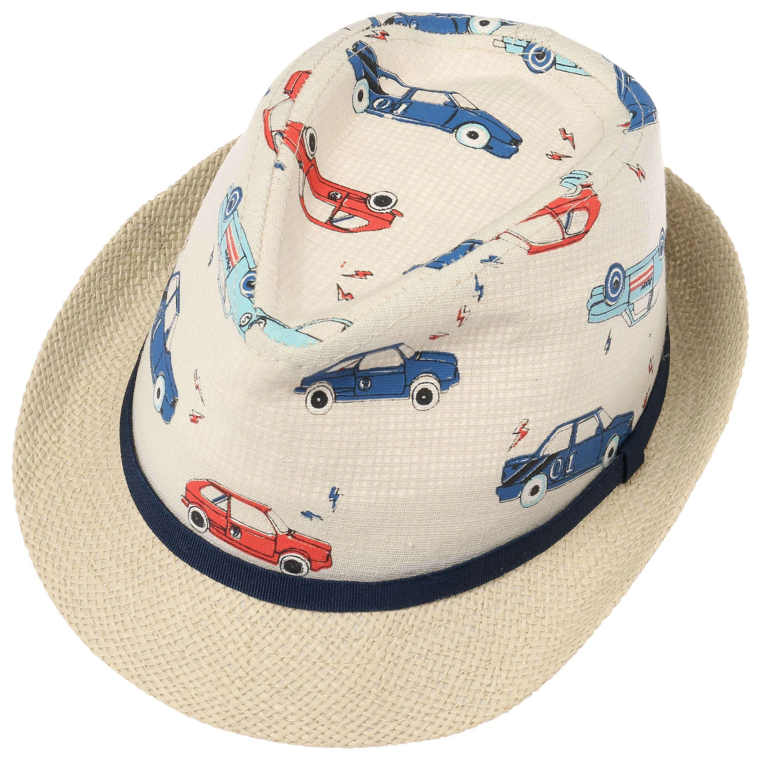 SuperCars Strohtrilby Kinderhut By Döll 4 SuperCars Strohtrilby Kinderhut By Döll – Bild 2