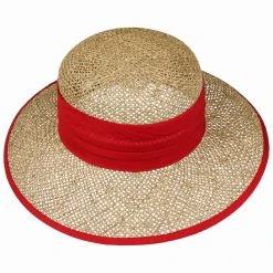 Talea Beach Strohhut By Seeberger 9 Talea Beach Strohhut By Seeberger -Stetson Speichern Talea Beach Strohhut by Seeberger rot.52842 1rf3