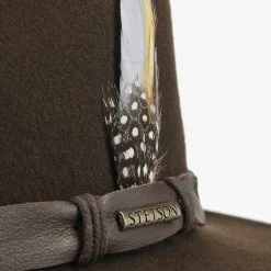 Tenlock Traveller VitaFelt Wollhut By Stetson -Stetson Speichern Tenlock Traveller VitaFelt Wollhut by Stetson braun.58843 4rf11