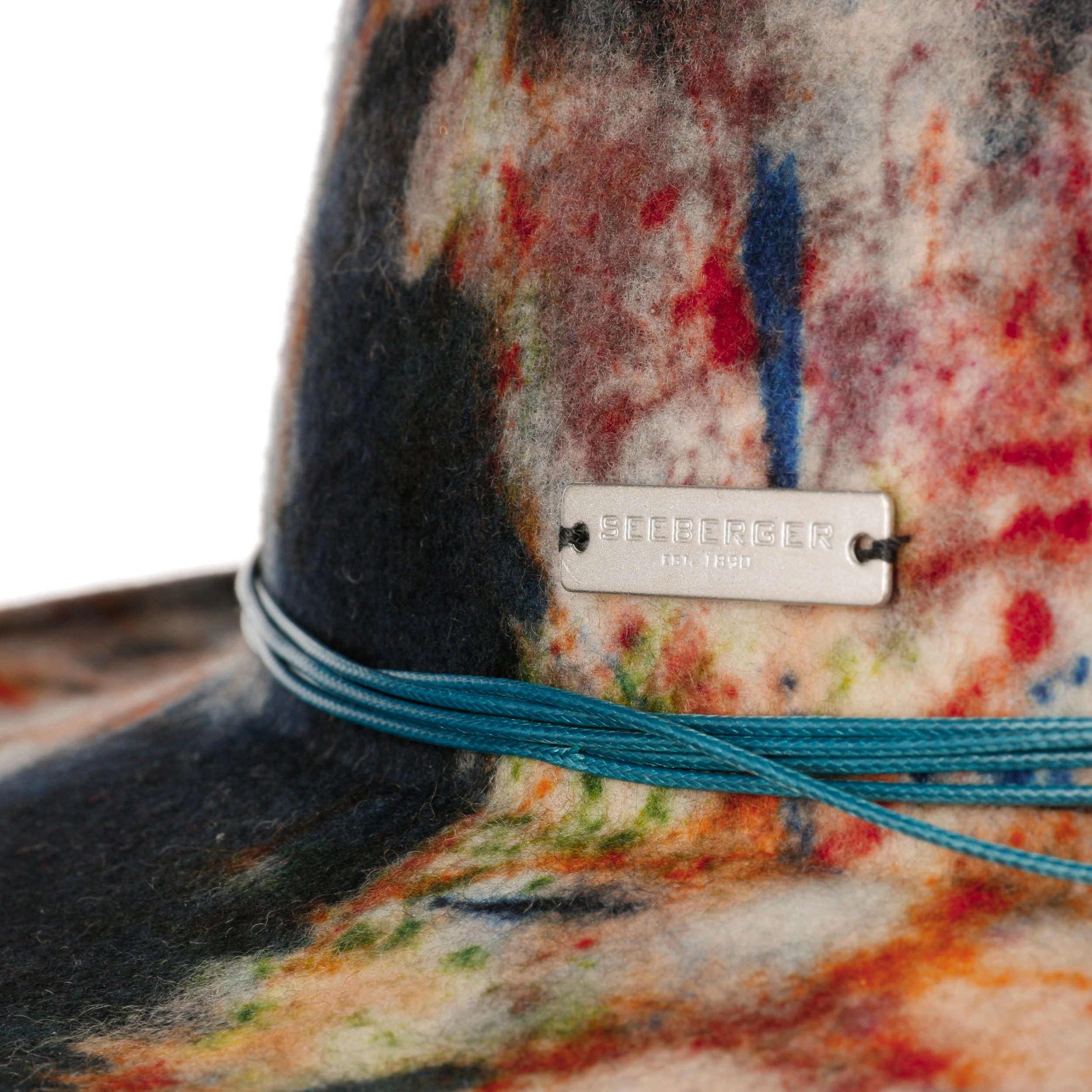 Tie Dye Fedora Filzhut By Seeberger 4 Tie Dye Fedora Filzhut By Seeberger – Bild 2