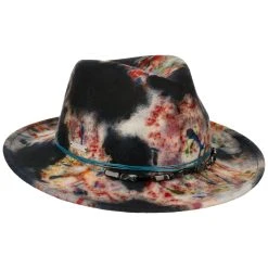 Tie Dye Fedora Filzhut By Seeberger 13 Tie Dye Fedora Filzhut By Seeberger -Stetson Speichern Tie Dye Fedora Filzhut by Seeberger schwarz.63264 rf4