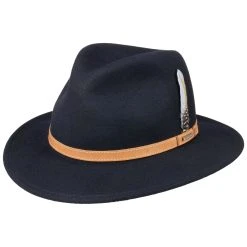 Tiscon Traveller VitaFelt Wollhut By Stetson -Stetson Speichern Tiscon Traveller VitaFelt Wollhut by Stetson dunkelblau.58866 rf192