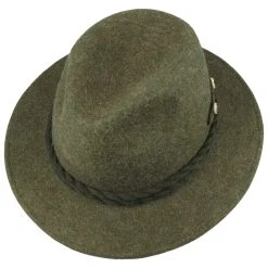 Hutshopping Trachtenhut Mit Zierknöpfen -Stetson Speichern Trachtenhut mit Zierknoepfen oliv.43791 1rf14