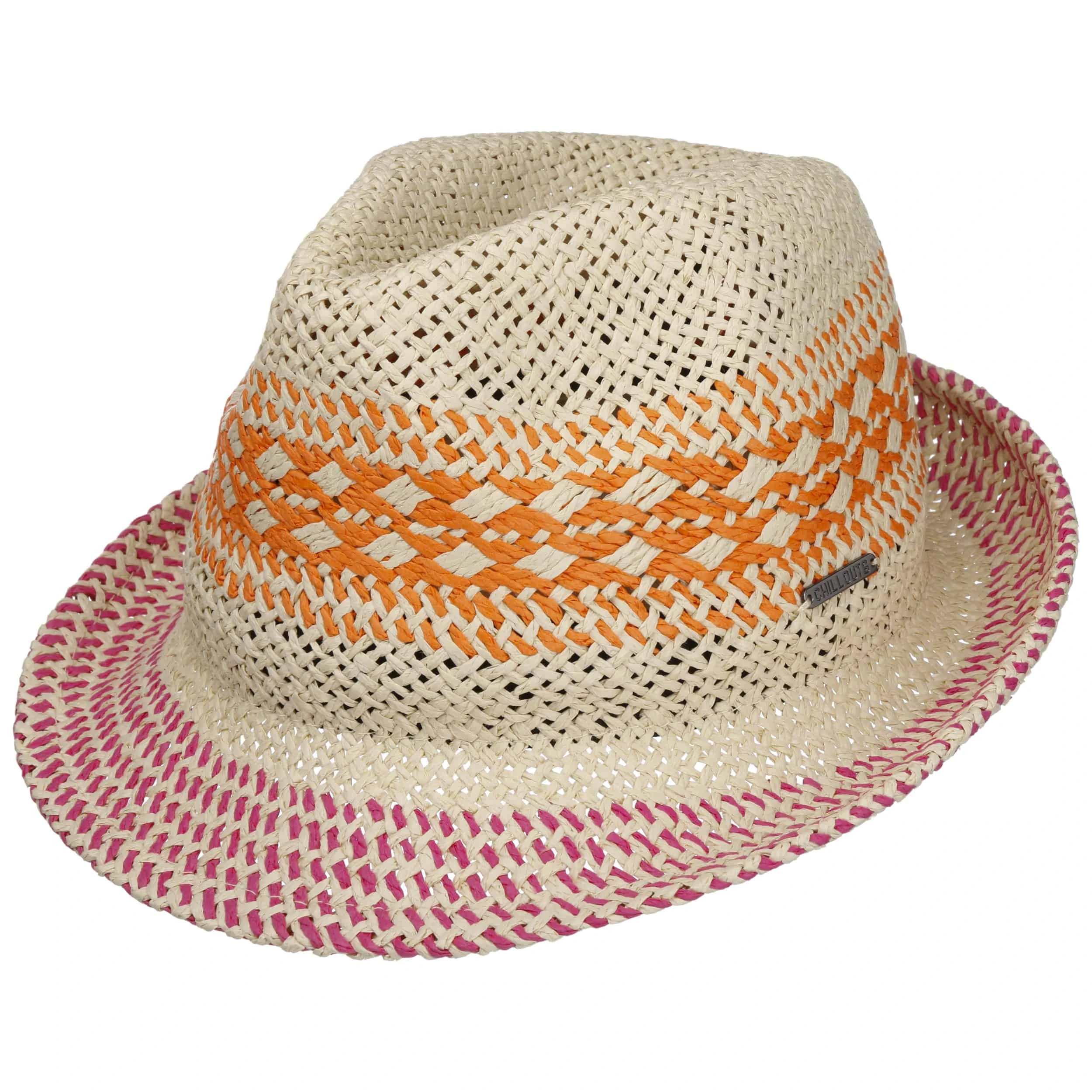 Tricolour Latina Trilby Strohhut By Chillouts 9 Tricolour Latina Trilby Strohhut By Chillouts – Bild 7
