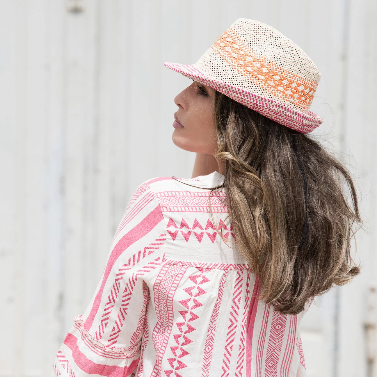 Tricolour Latina Trilby Strohhut By Chillouts 3 Tricolour Latina Trilby Strohhut By Chillouts