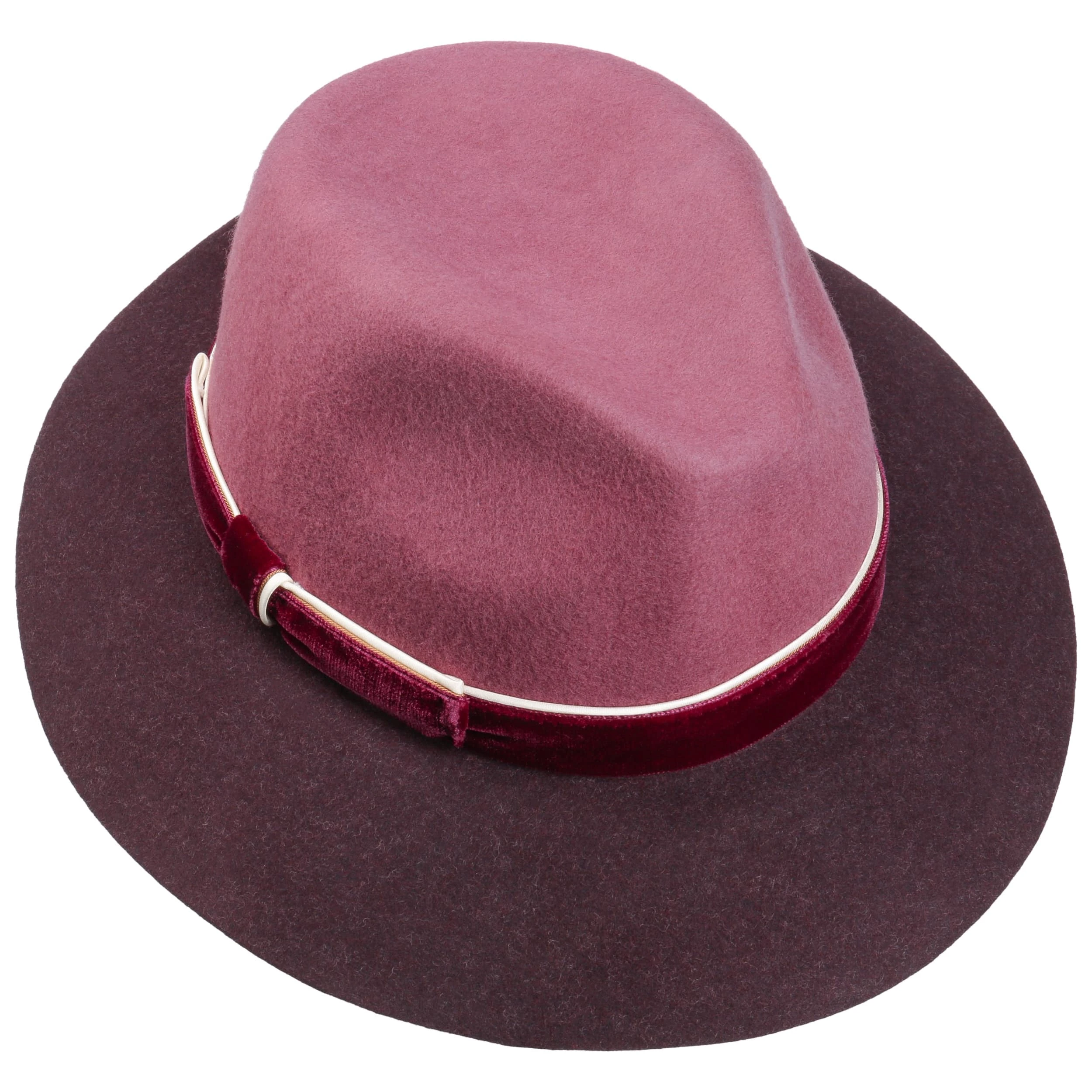 Twotone Fedora Mit Samtband By Lierys 4 Twotone Fedora Mit Samtband By Lierys – Bild 2