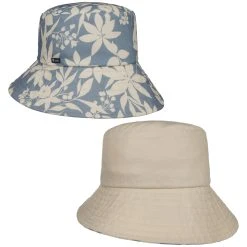 Twotone Flowers Wendehut By Lipodo -Stetson Speichern Twotone Flowers Wendehut by Lipodo blau beige.61667 rf222