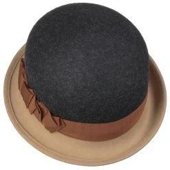 Twotone Glocke Filzhut By Bedacht -Stetson Speichern Twotone Glocke Filzhut by bedacht anthrazit beige.54615 1rf246