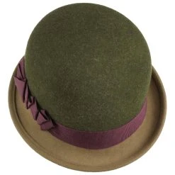 Alternative view of Twotone Glocke Filzhut By Bedacht