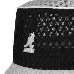 Twotone Mesh Bin Hut By Kangol -Stetson Speichern Twotone Mesh Bin Hut by Kangol schwarz grau.64596 4rf179