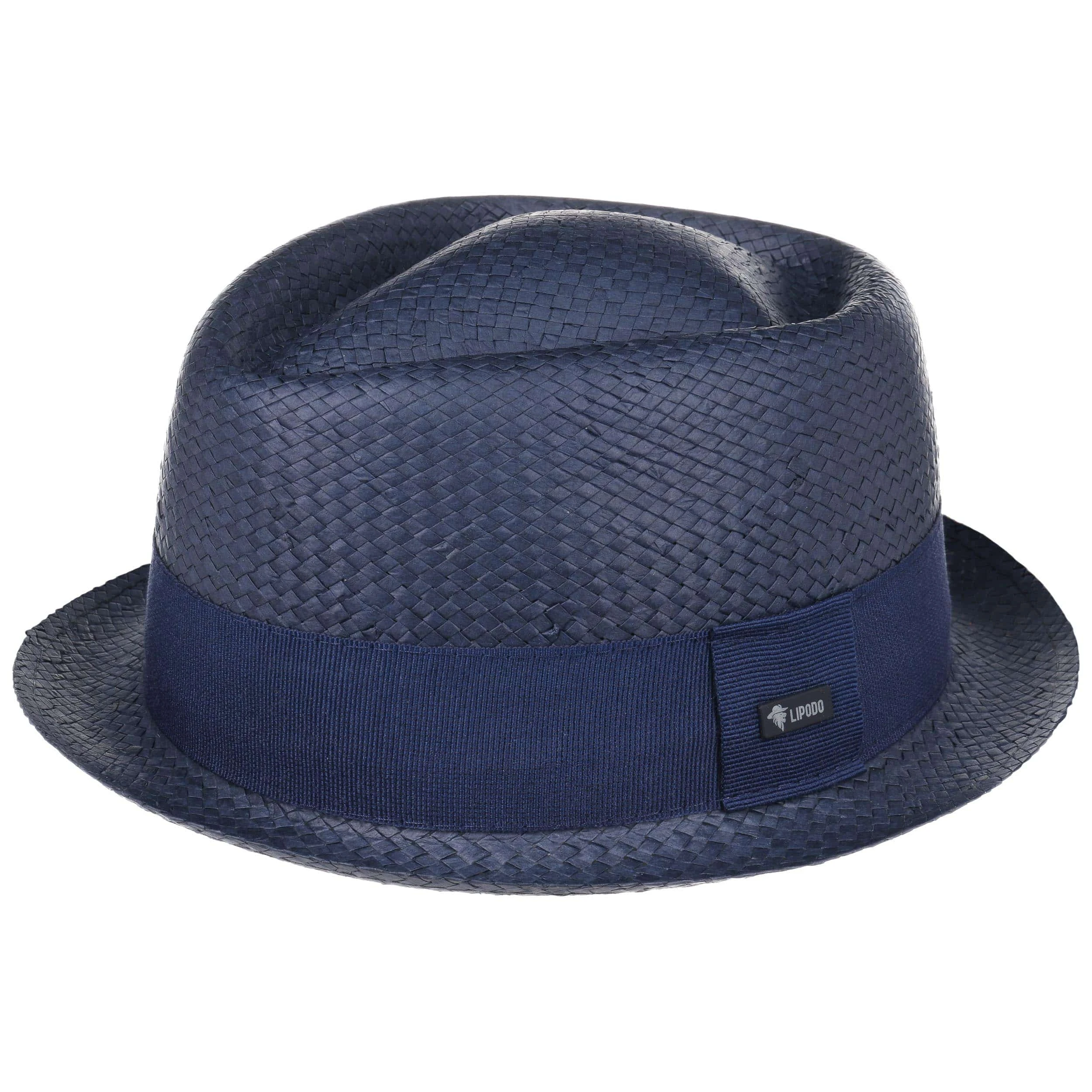 Uni Colour Pork Pie Strohhut By Lipodo 8 Uni Colour Pork Pie Strohhut By Lipodo – Bild 6