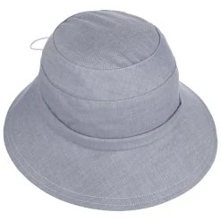 Hutshopping Uni Stoffhut Mit UV-Schutz -Stetson Speichern Uni Stoffhut mit UV Schutz blau.61953 1rf2