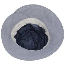Hutshopping Uni Stoffhut Mit UV-Schutz -Stetson Speichern Uni Stoffhut mit UV Schutz blau.61953 2rf2