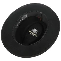 Vanderson Fedora Haarfilzhut By Stetson -Stetson Speichern Vanderson Fedora Haarfilzhut by Stetson schwarz.62331 2rf4