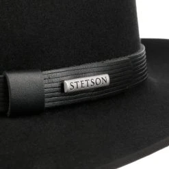 Vanderson Fedora Haarfilzhut By Stetson -Stetson Speichern Vanderson Fedora Haarfilzhut by Stetson schwarz.62331 4rf4