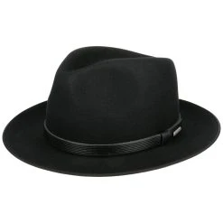 Vanderson Fedora Haarfilzhut By Stetson -Stetson Speichern Vanderson Fedora Haarfilzhut by Stetson schwarz.62331 rf4