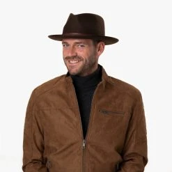 Vanderson Fedora Haarfilzhut By Stetson -Stetson Speichern Vanderson Fedora Haarfilzhut by Stetson.62331 8