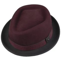 Alternative view of Vanello Twotone Pork Pie Wollhut By Lierys