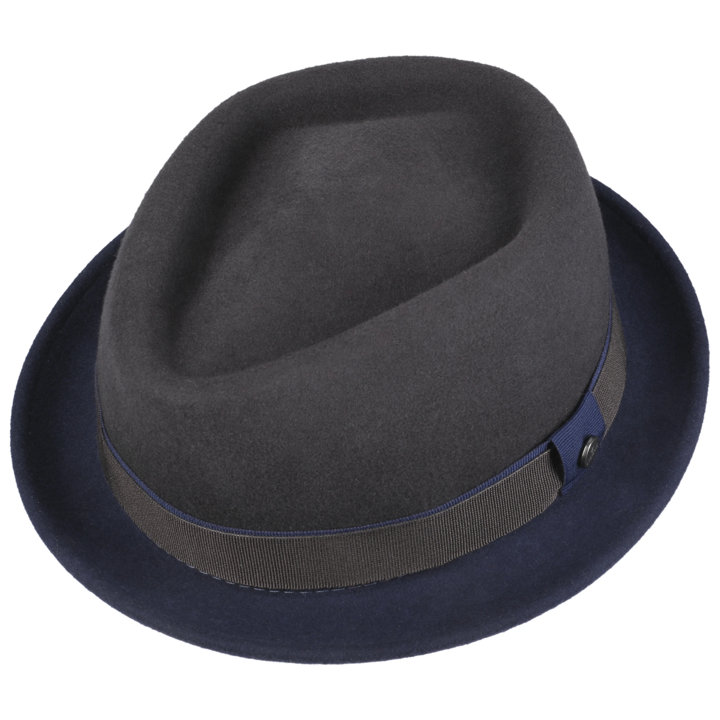 Vanello Twotone Pork Pie Wollhut By Lierys 3 Vanello Twotone Pork Pie Wollhut By Lierys