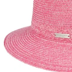 Venanzia Fedora Strohhut By Seeberger -Stetson Speichern Venanzia Fedora Strohhut by Seeberger fuchsia.61481 4rf84