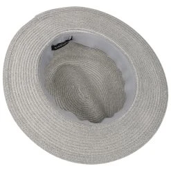 Venanzia Fedora Strohhut By Seeberger -Stetson Speichern Venanzia Fedora Strohhut by Seeberger grau.61481 2rf13