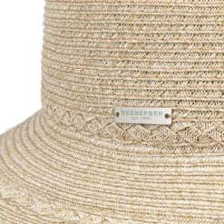 Venanzia Fedora Strohhut By Seeberger -Stetson Speichern Venanzia Fedora Strohhut by Seeberger natur.61481 4rf40