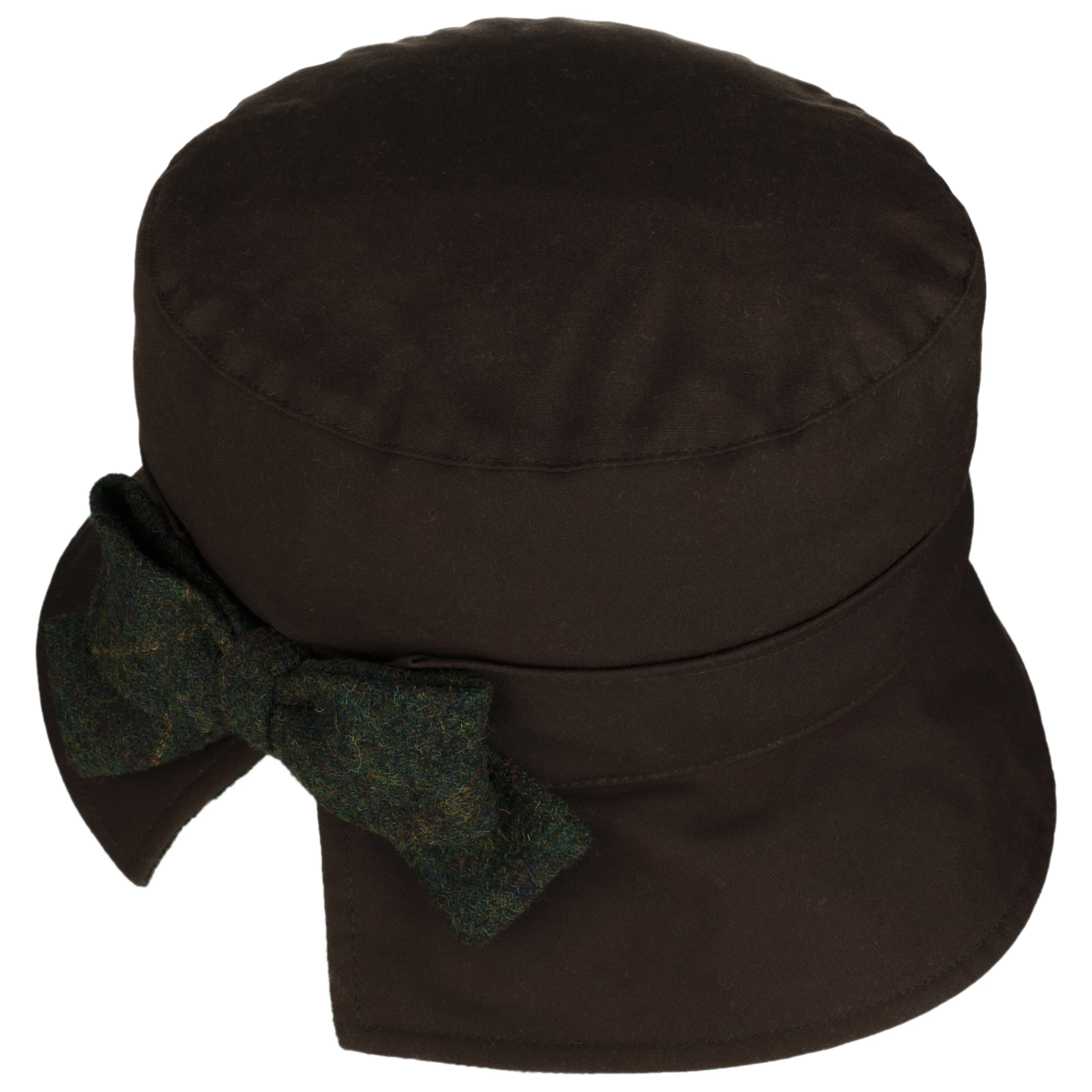 Vendiva Waxed Cotton Hut Mit Schleife By McBURN 3 Vendiva Waxed Cotton Hut Mit Schleife By McBURN