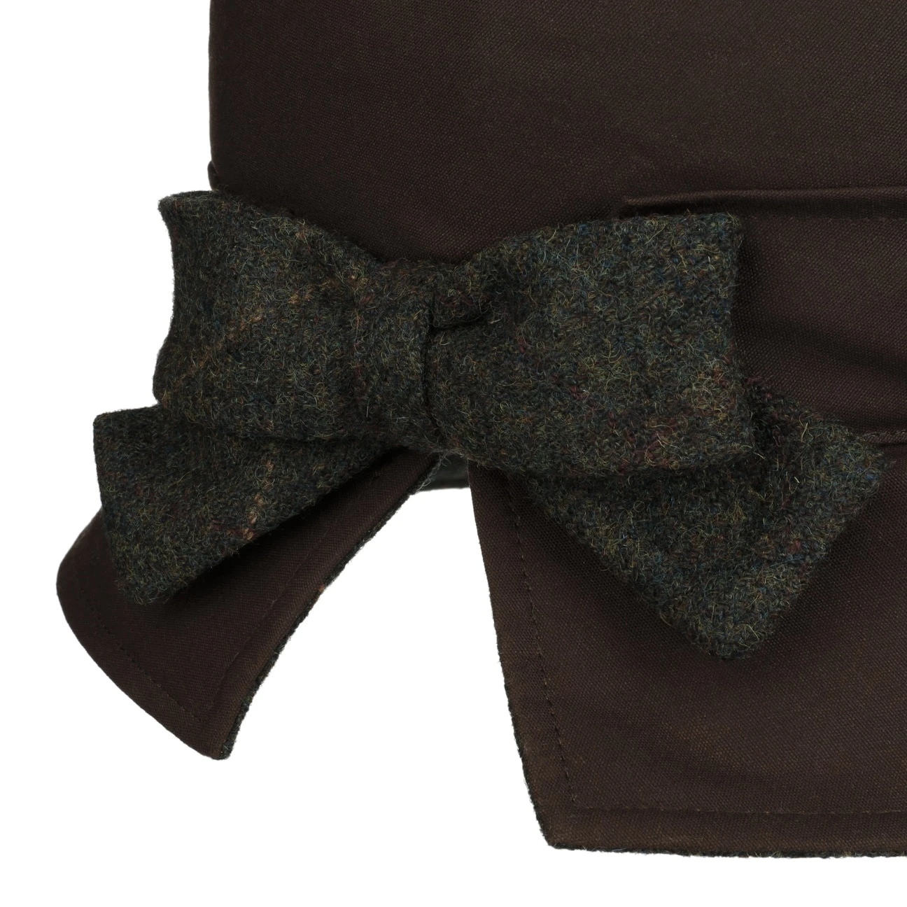 Vendiva Waxed Cotton Hut Mit Schleife By McBURN 4 Vendiva Waxed Cotton Hut Mit Schleife By McBURN - Image 2