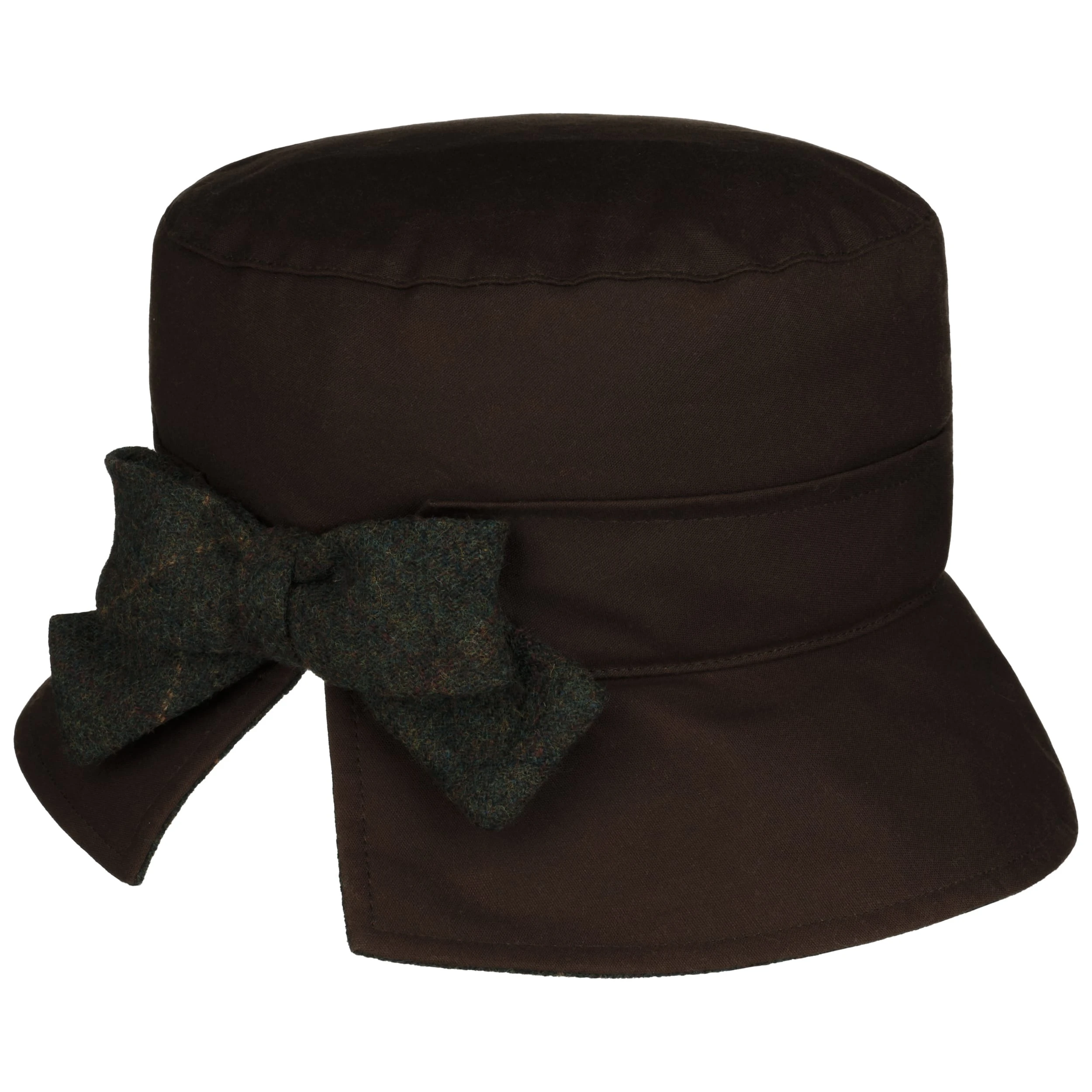 Vendiva Waxed Cotton Hut Mit Schleife By McBURN 5 Vendiva Waxed Cotton Hut Mit Schleife By McBURN - Image 3