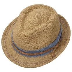 Alternative view of Vetalio Crochet Trilby Strohhut By Stetson