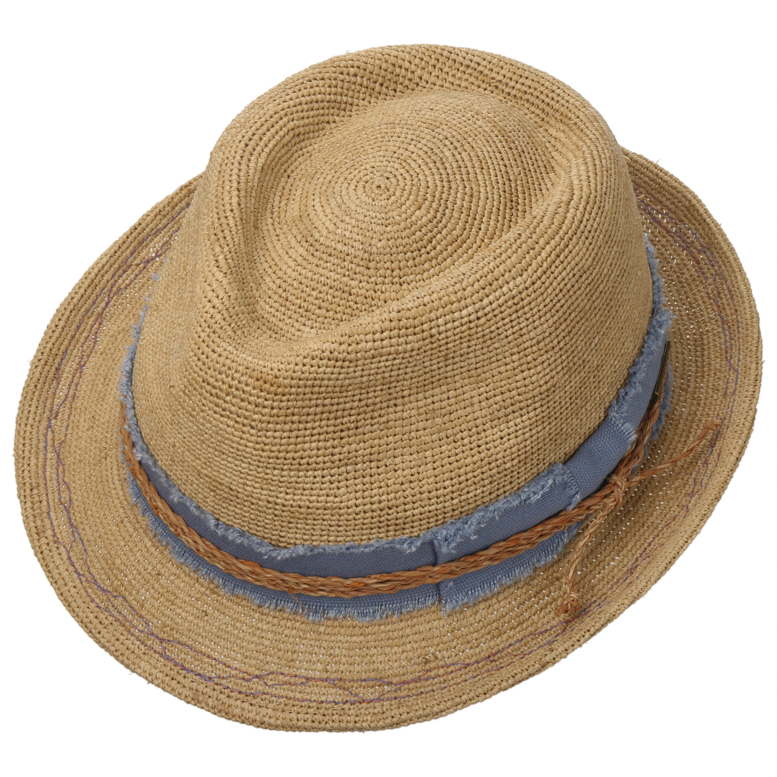 Vetalio Crochet Trilby Strohhut By Stetson 4 Vetalio Crochet Trilby Strohhut By Stetson – Bild 2