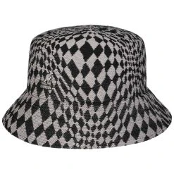 Warped Check Bucket Stoffhut By Kangol 18 Warped Check Bucket Stoffhut By Kangol -Stetson Speichern Warped Check Bucket Stoffhut by Kangol schwarz grau.64575 rf179