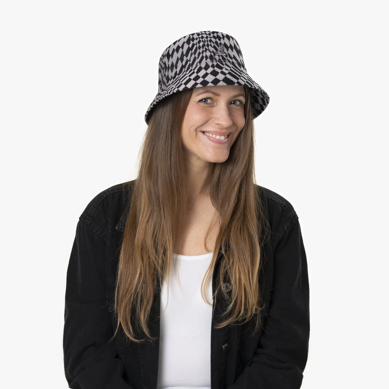 Warped Check Bucket Stoffhut By Kangol 9 Warped Check Bucket Stoffhut By Kangol – Bild 7