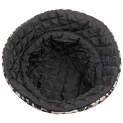 Hutshopping Wendehut Mit Leo-Print -Stetson Speichern Wendehut mit Leo Print schwarz.55074 2rf4