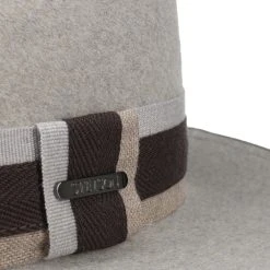 West Bend Fedora Haarfilzhut By Stetson -Stetson Speichern West Bend Fedora Haarfilzhut by Stetson grau meliert.58854 4rf41