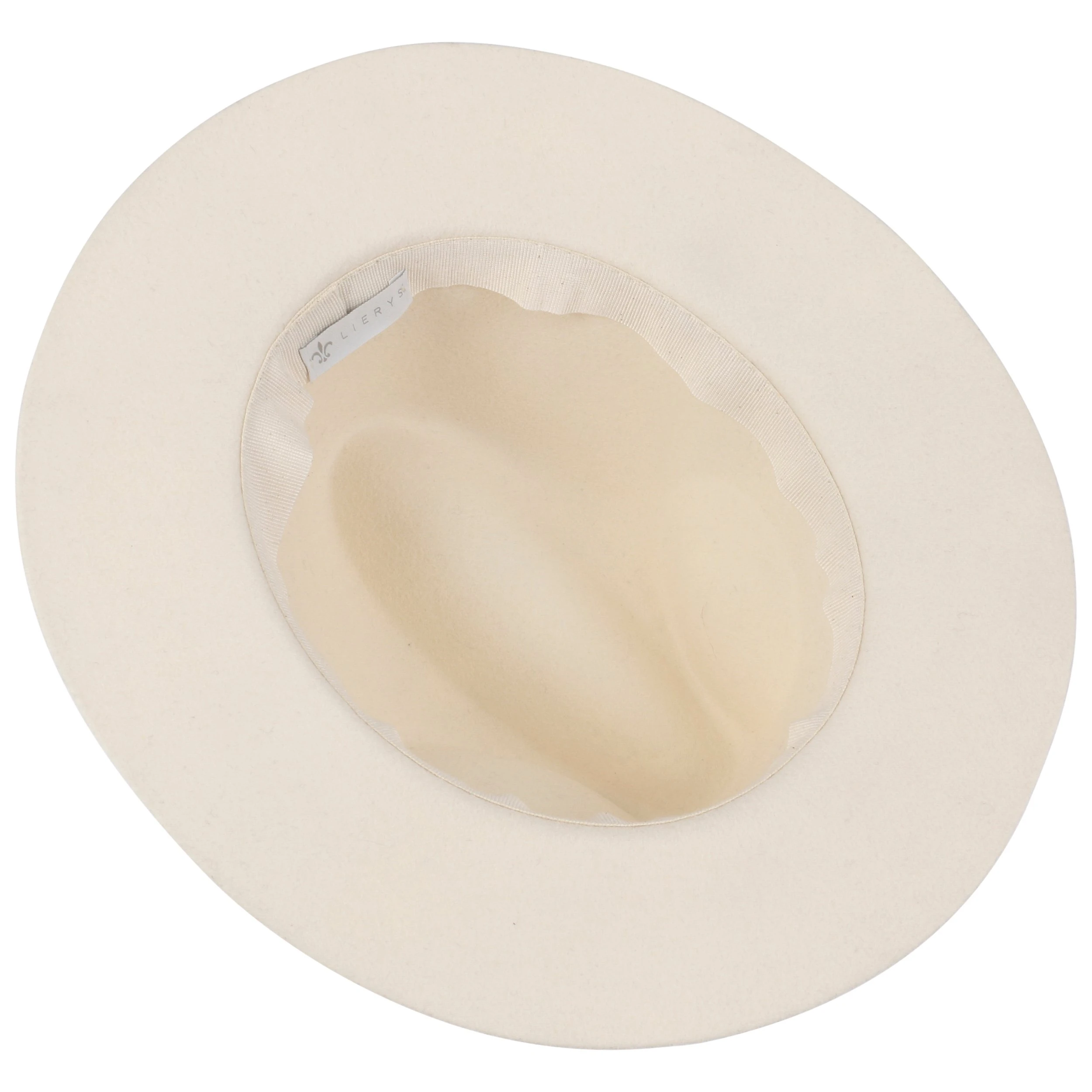 White Traveller Wollhut Mit Lederband By Lierys 4 White Traveller Wollhut Mit Lederband By Lierys - Image 2