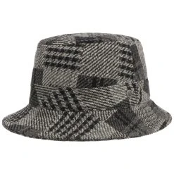 Wollhut Mit Ohrenklappen By Bugatti -Stetson Speichern Wollhut mit Ohrenklappen by bugatti grau schwarz.60935 6rf185